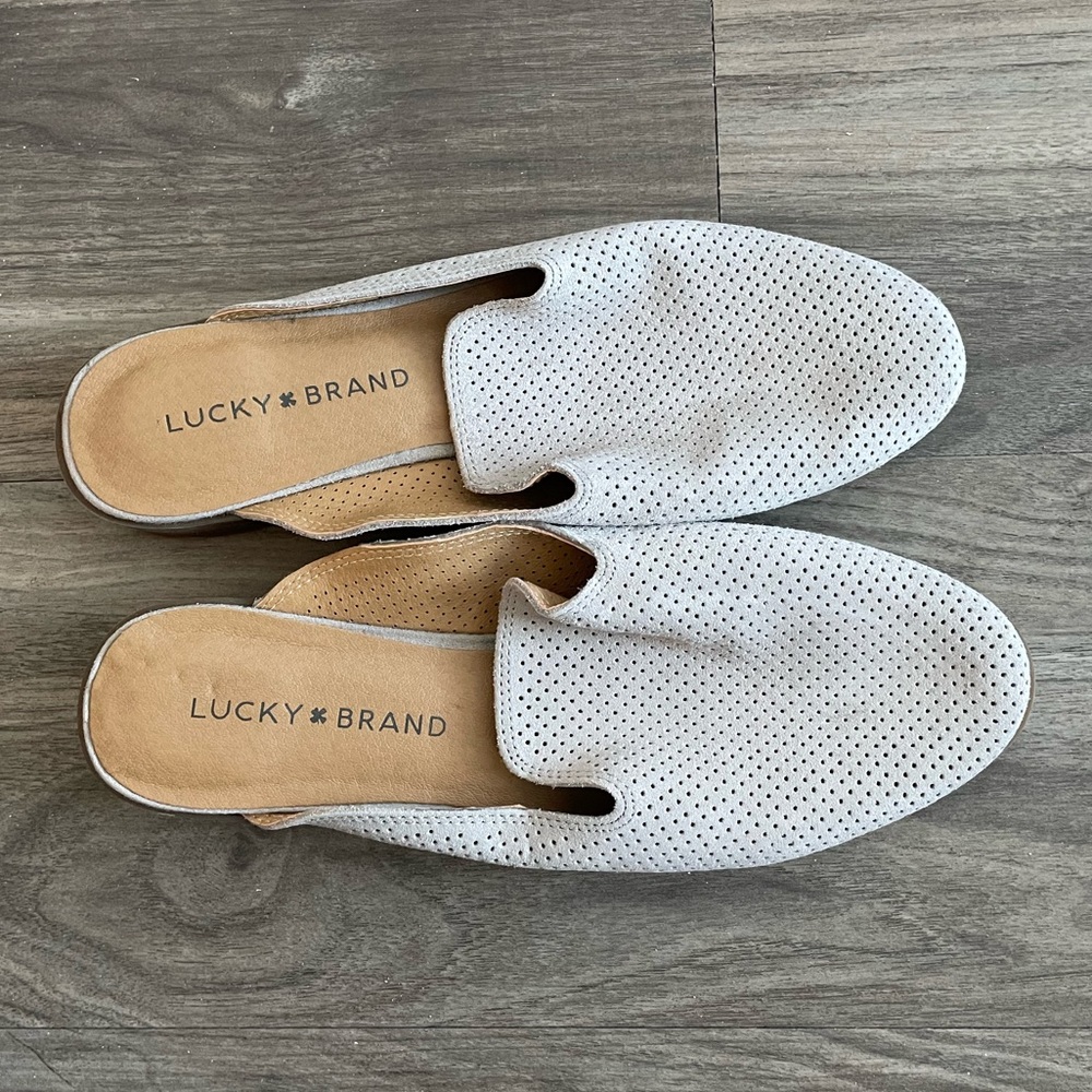 Slip on mules